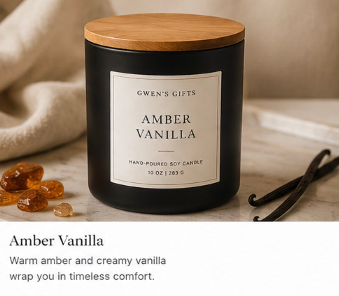 Gwen’s Signature Candle | Amber Vanilla
