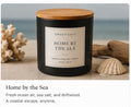 Home by the Sea Luxury Candle | Coastal Soy Candle | Gwen’s Gifts